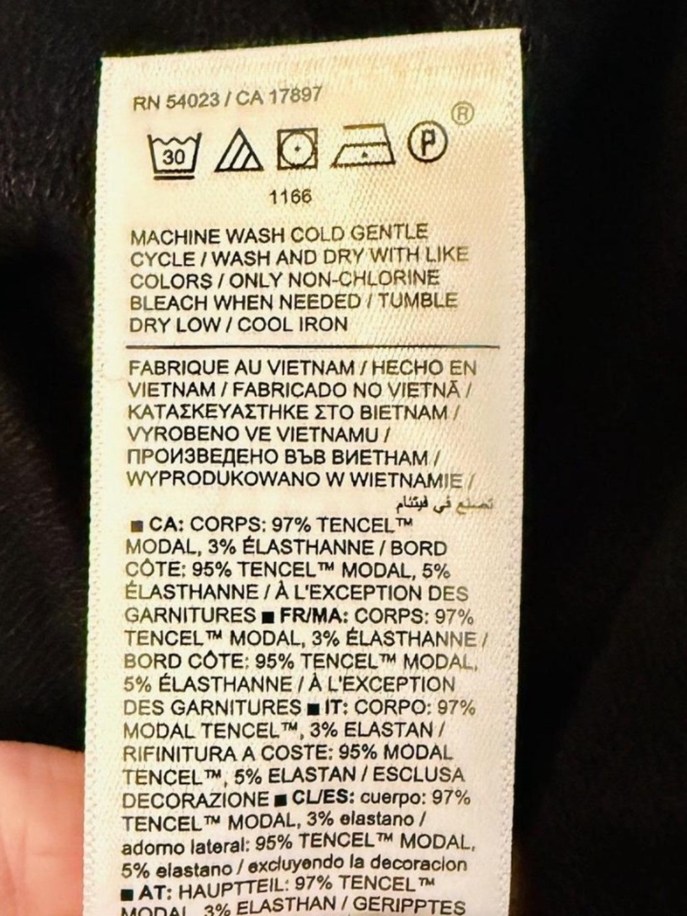 Athleta Black Lightweight Draped Open-Front Cardigan - Picture 6 of 7